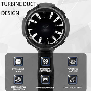 Blower Turbo Fan with 48V Large Battery | 2 Batteries | Box and charger